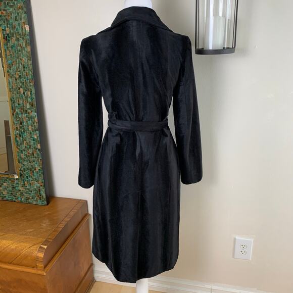 Guess Black Trench Coat - Picture 9 of 13